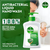Dettol Handwash Liquid Soap Original Pump for Effective Germ Protection & Personal Hygiene, Protects Against 100 Illness Causing Germs, Pine Fragran ,  12x 400ml